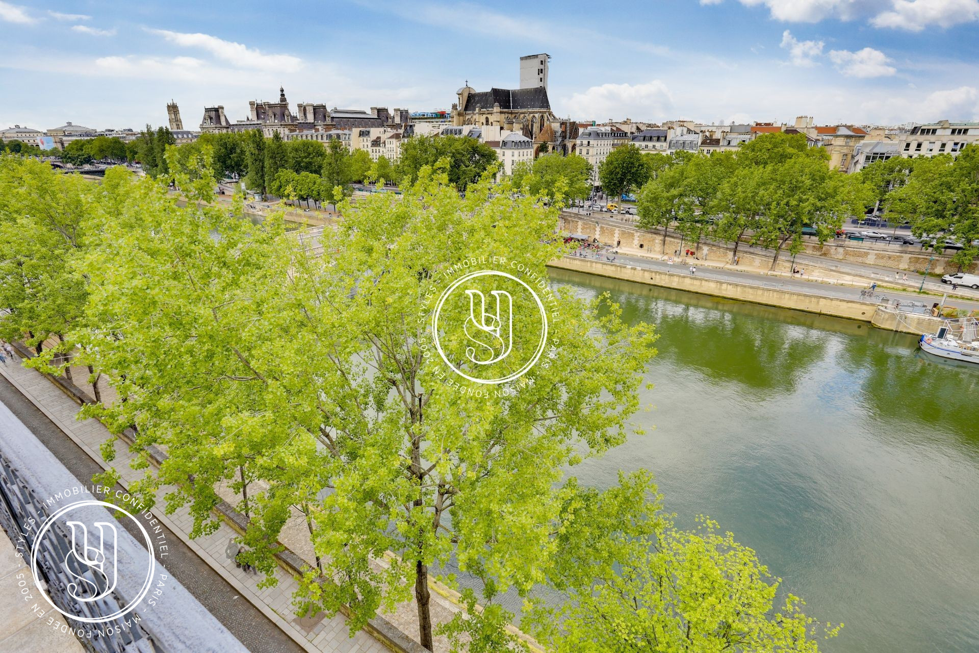 Paris - Déjà loué - Un rooftop sur l'île Saint Louis - image 1