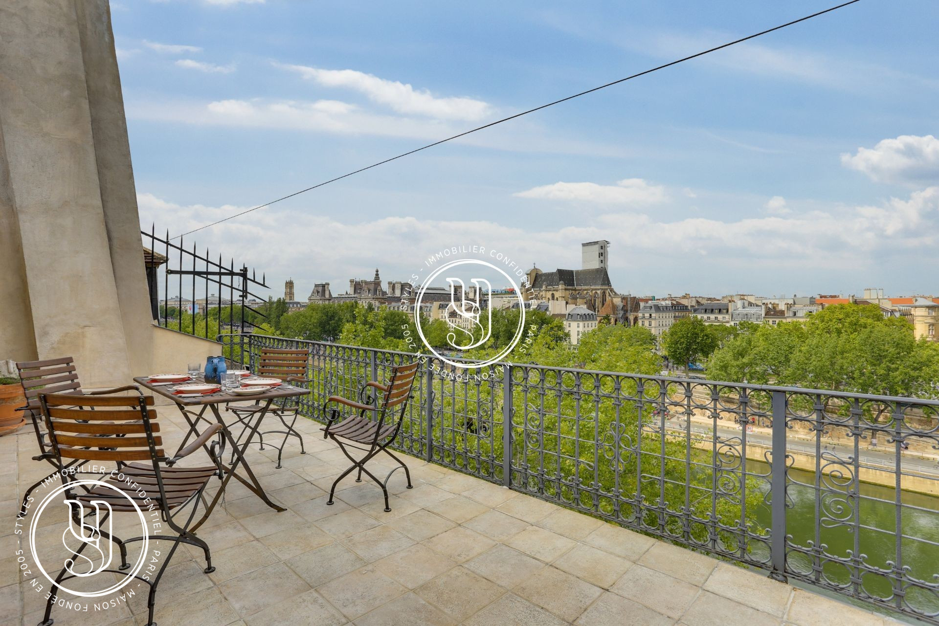 Paris - Déjà loué - Un rooftop sur l'île Saint Louis - image 8