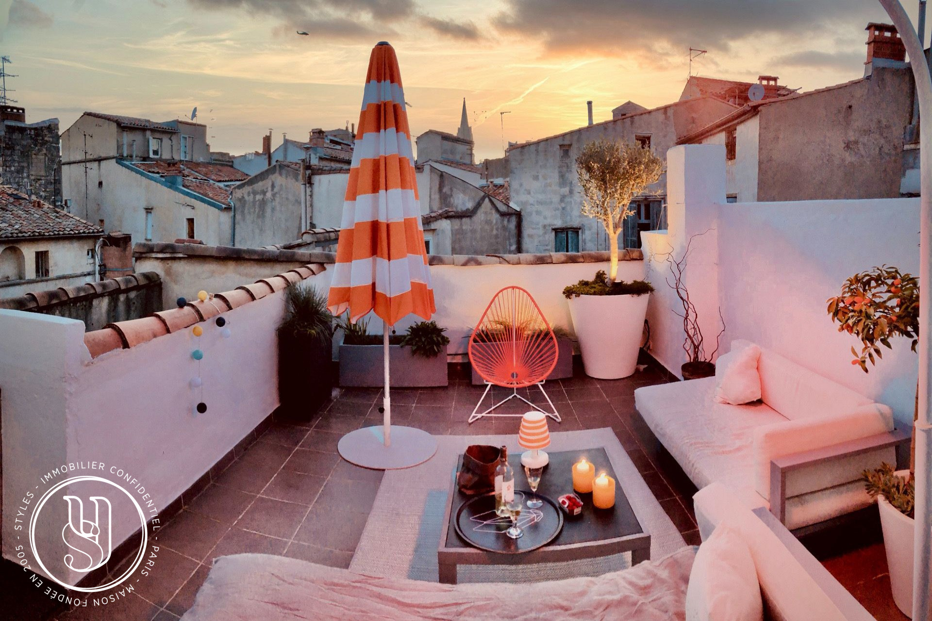 Montpellier - Vendu par S T Y L E S - Écusson, un appartement avec terrasses - image 13