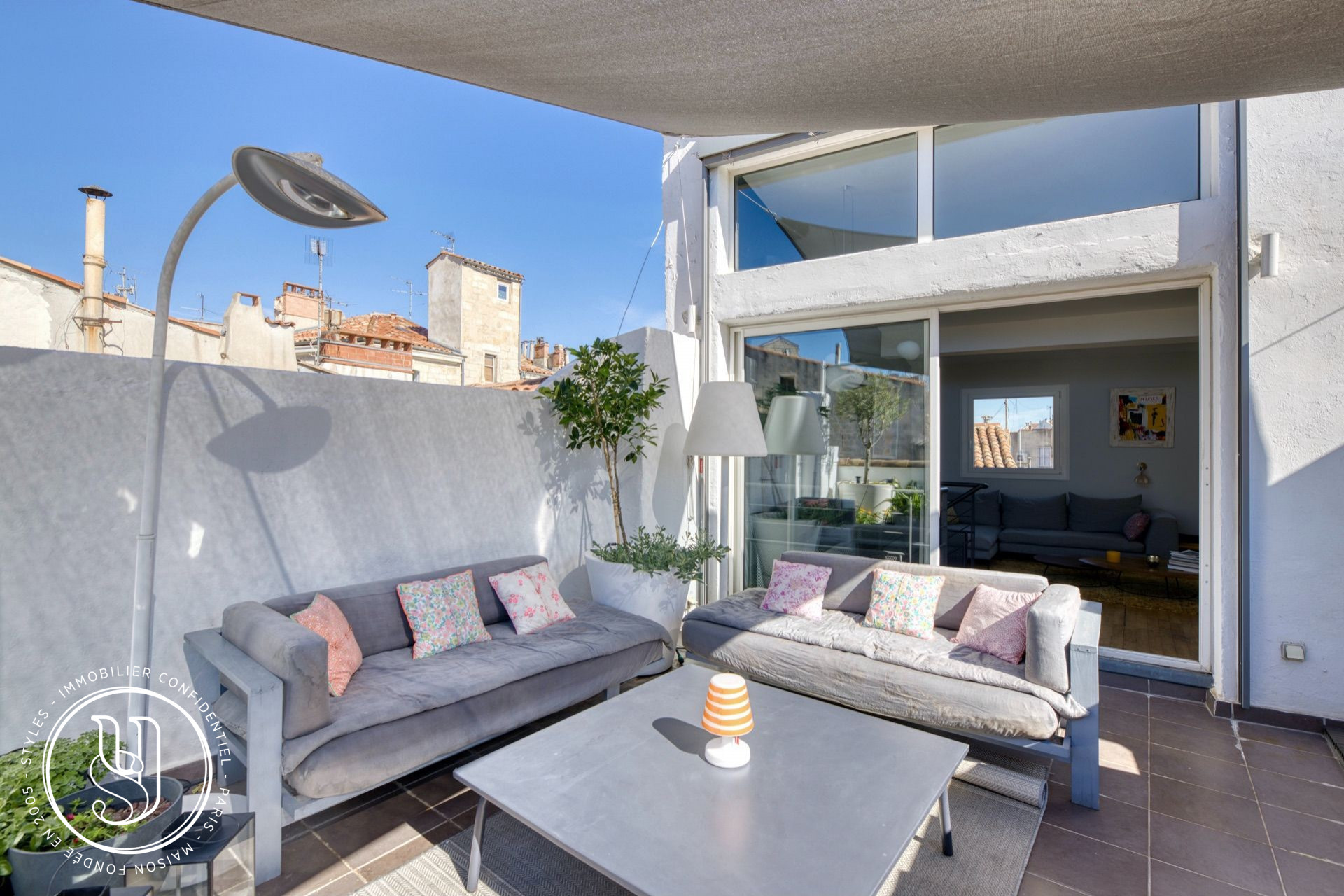 Montpellier - Sold by S T Y L E S, Ecusson, a flat with terraces... - image 8