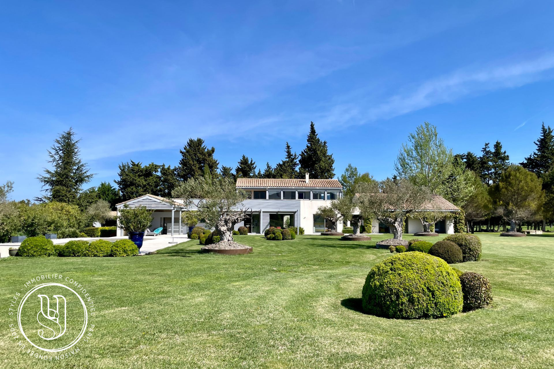 Saint-Rémy-de-Provence - à 5 mn du centre ville, un domaine avec vues Alpilles  - image 16