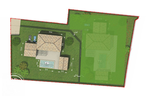 Saint-Rémy-de-Provence - Unique, un terrain constructible proche du centre - image 1