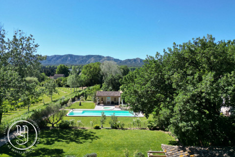 Saint-Rémy-de-Provence - Au calme, villa provençale avec vue exceptionnelle - image 1