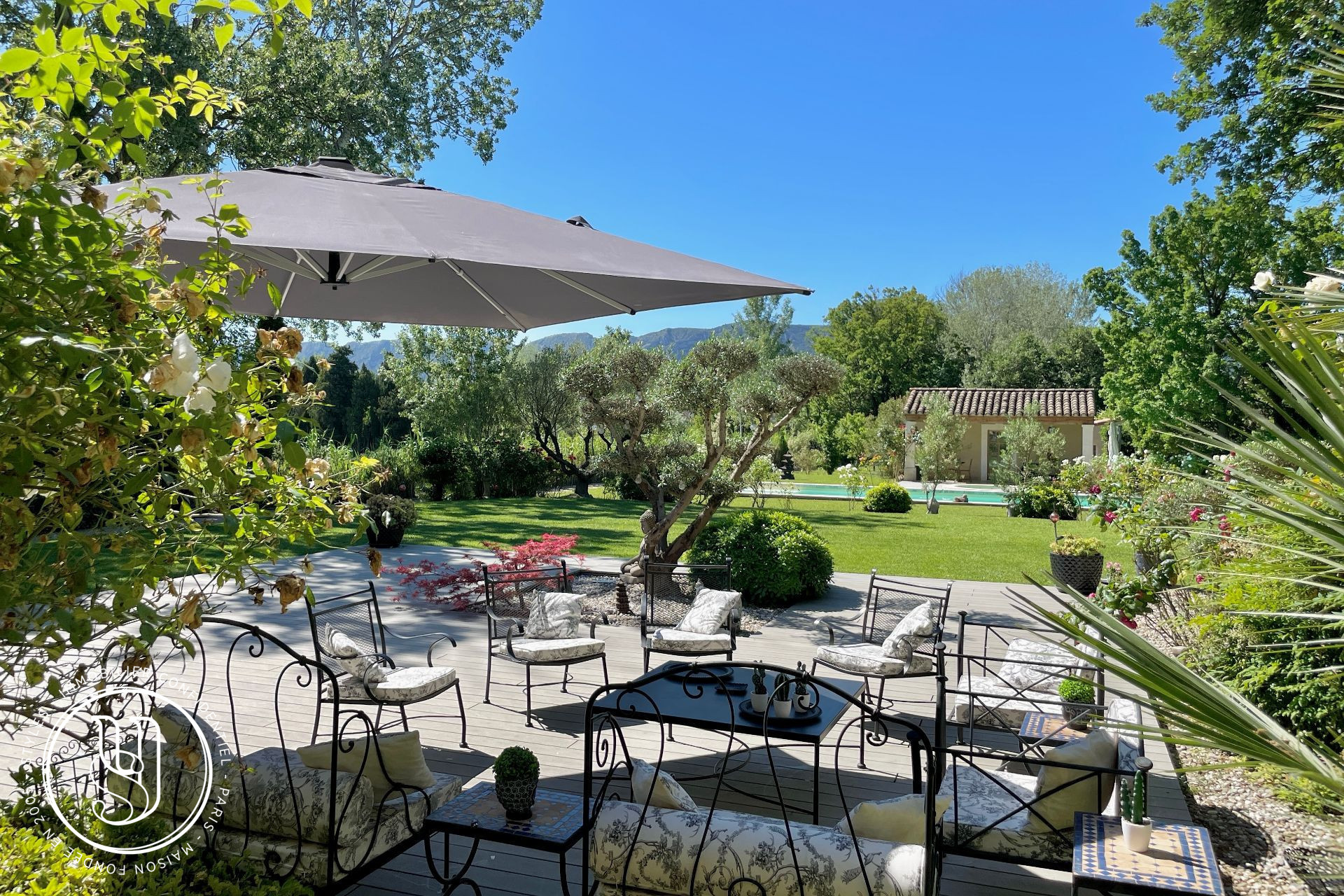 Saint-Rémy-de-Provence - Au calme, villa provençale avec vue exceptionnelle - image 12