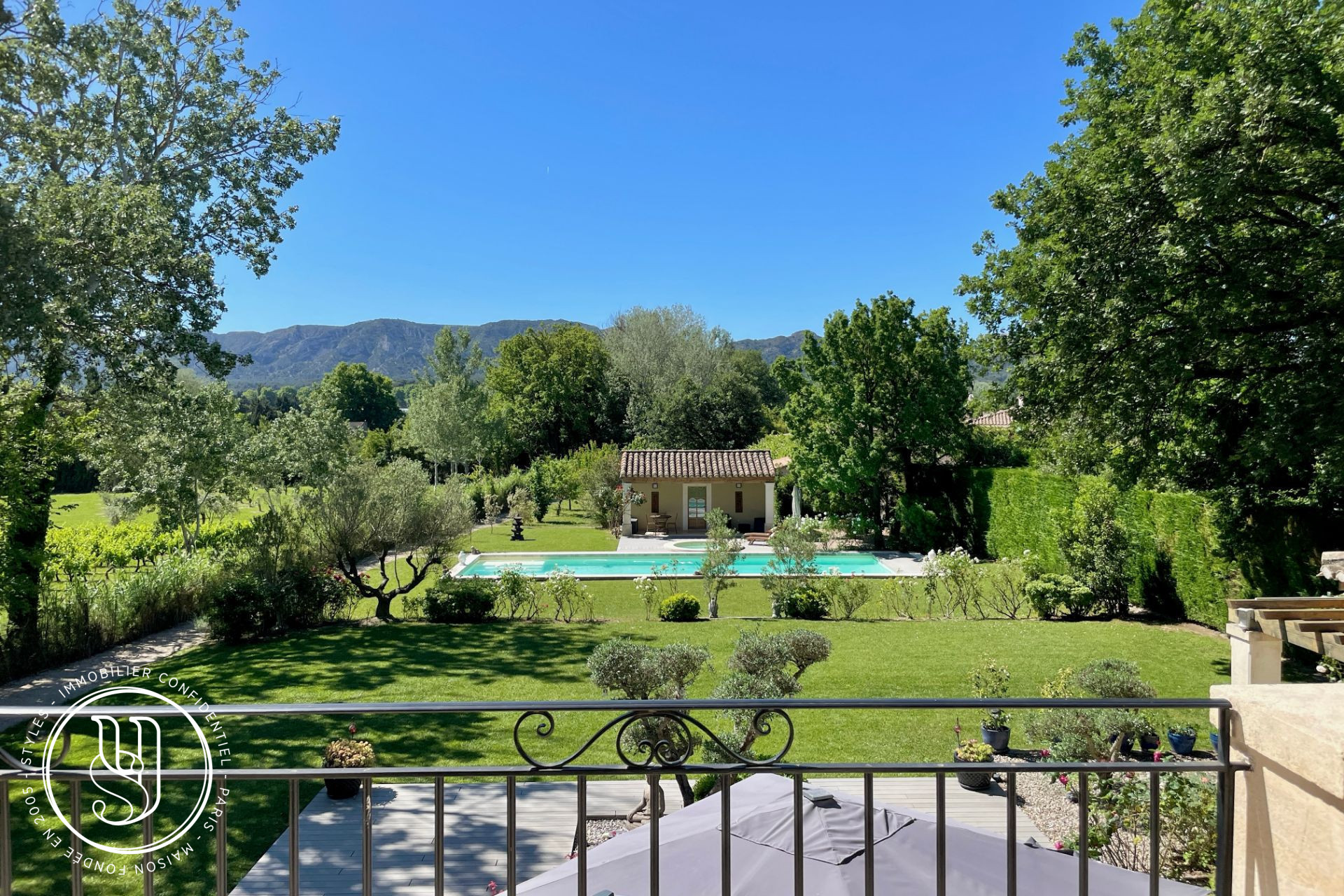 Saint-Rémy-de-Provence - Au calme, villa provençale avec vue exceptionnelle - image 15