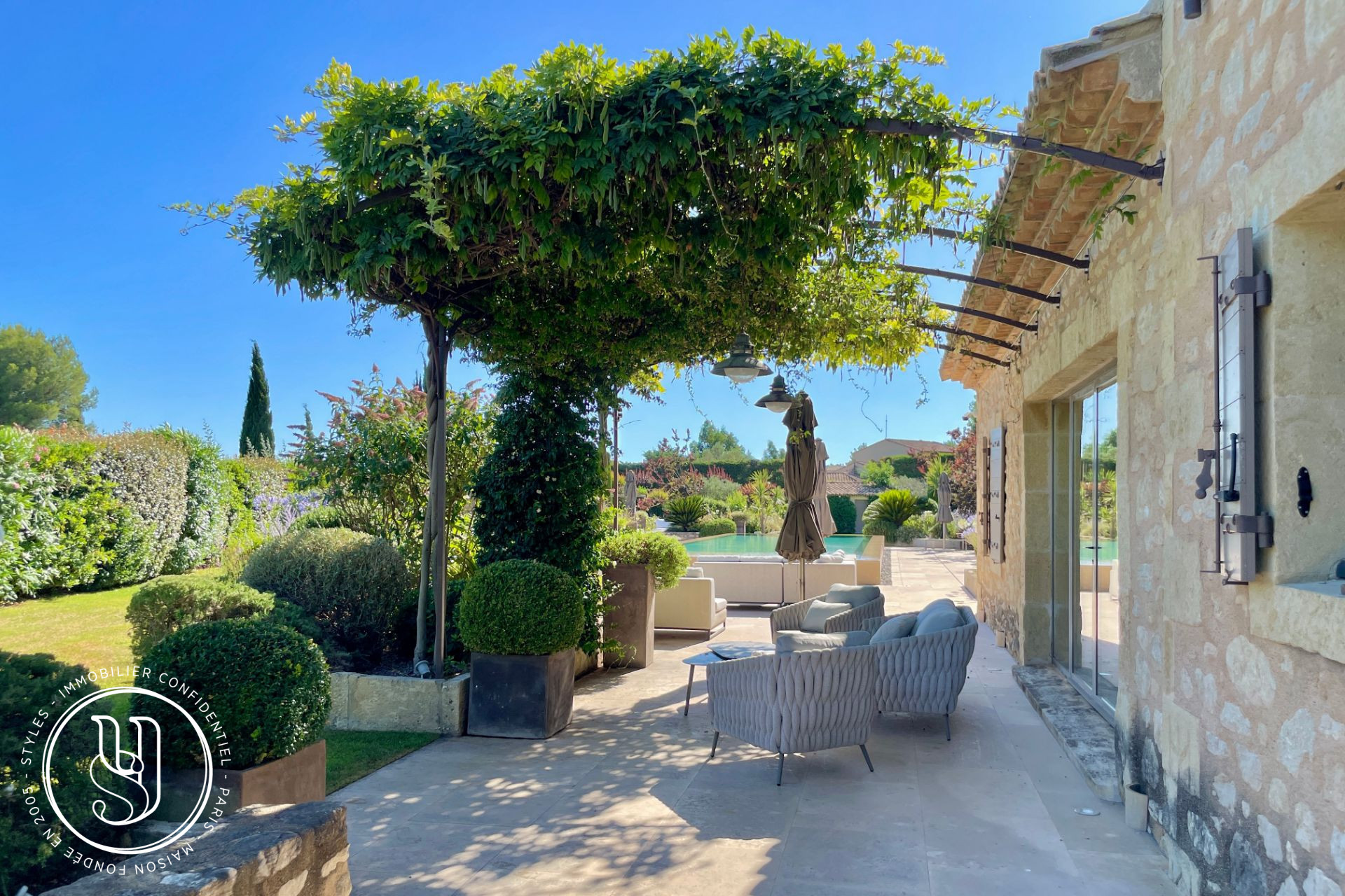 Saint-Rémy-de-Provence - Absolute rarity with panoramic view, - image 13
