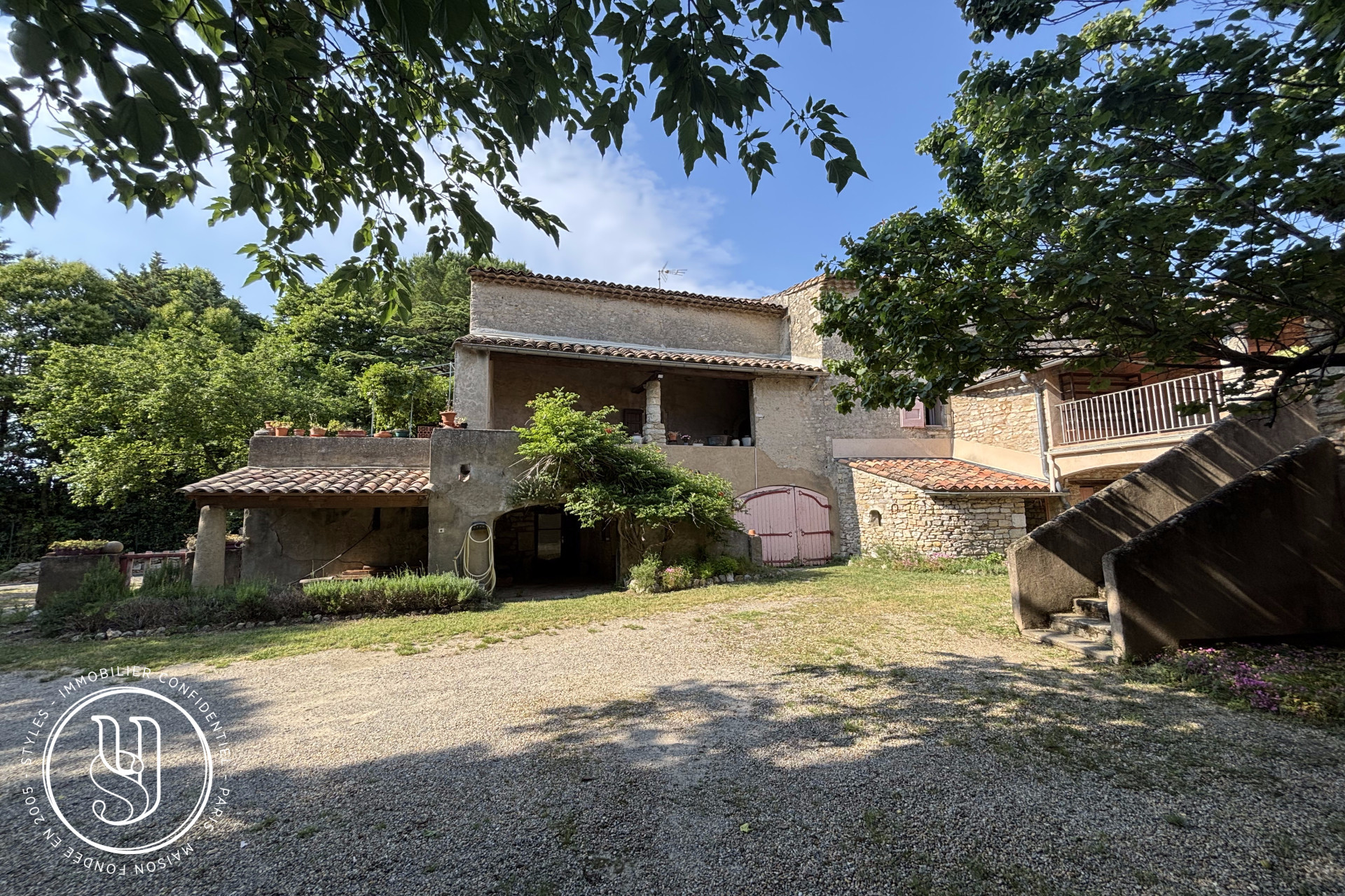 Uzès - -Anduze, a farmhouse to be completely renovated and its 2 hect - image 12