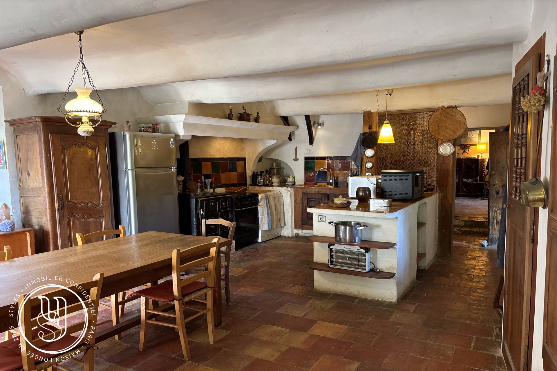 Uzès - -Anduze, a farmhouse to be completely renovated and its 2 hect - image 9