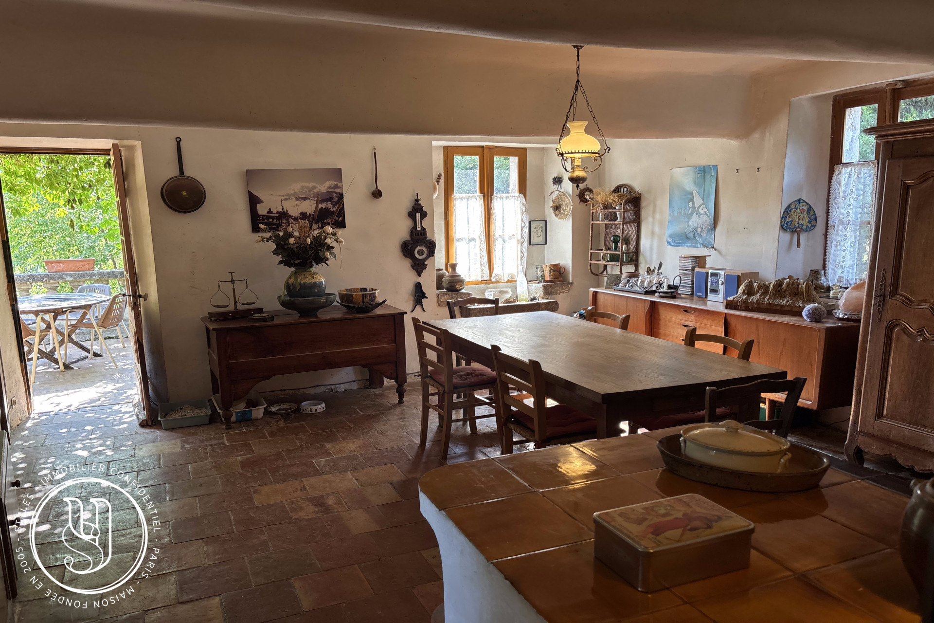 Uzès - -Anduze, a farmhouse to be completely renovated and its 2 hect - image 11