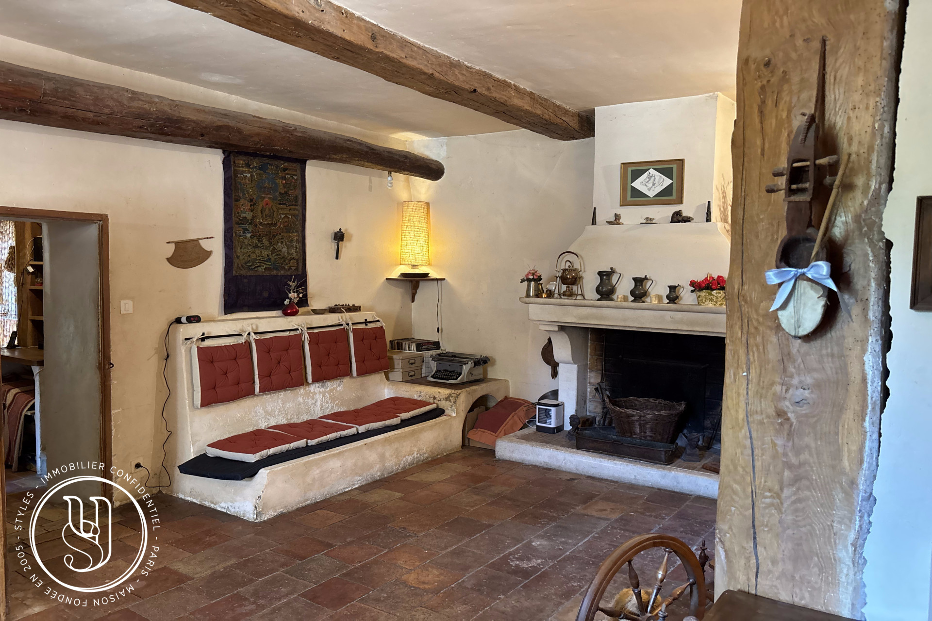 Uzès - -Anduze, a farmhouse to be completely renovated and its 2 hect - image 5