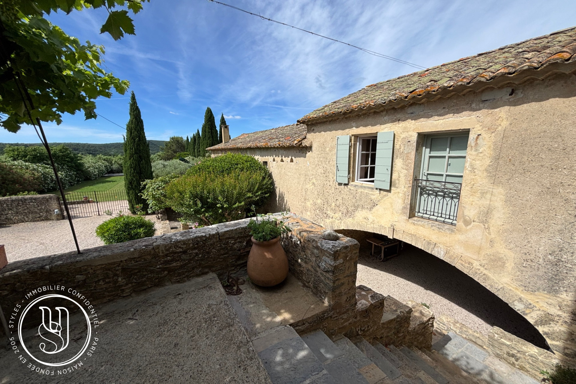 Uzès - region, a beautiful character property with a swimming pool an - image 12