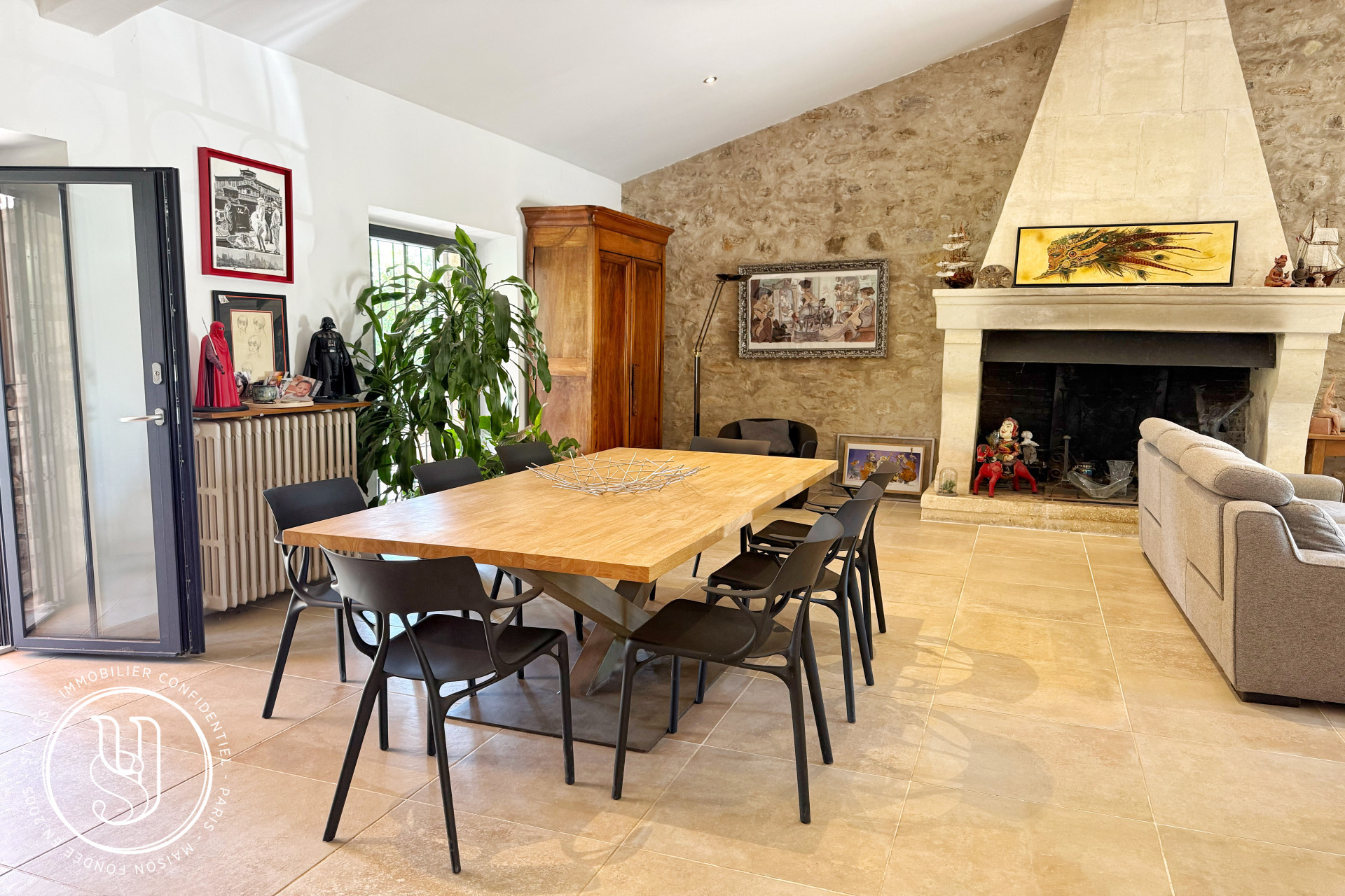 Eygalières - Propriété en pierre avec maison d''amis et piscine - image 4