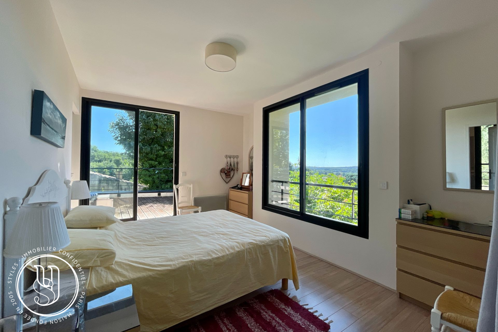 Uzès - proche, un bien de charme avec extension contemporaine - image 12