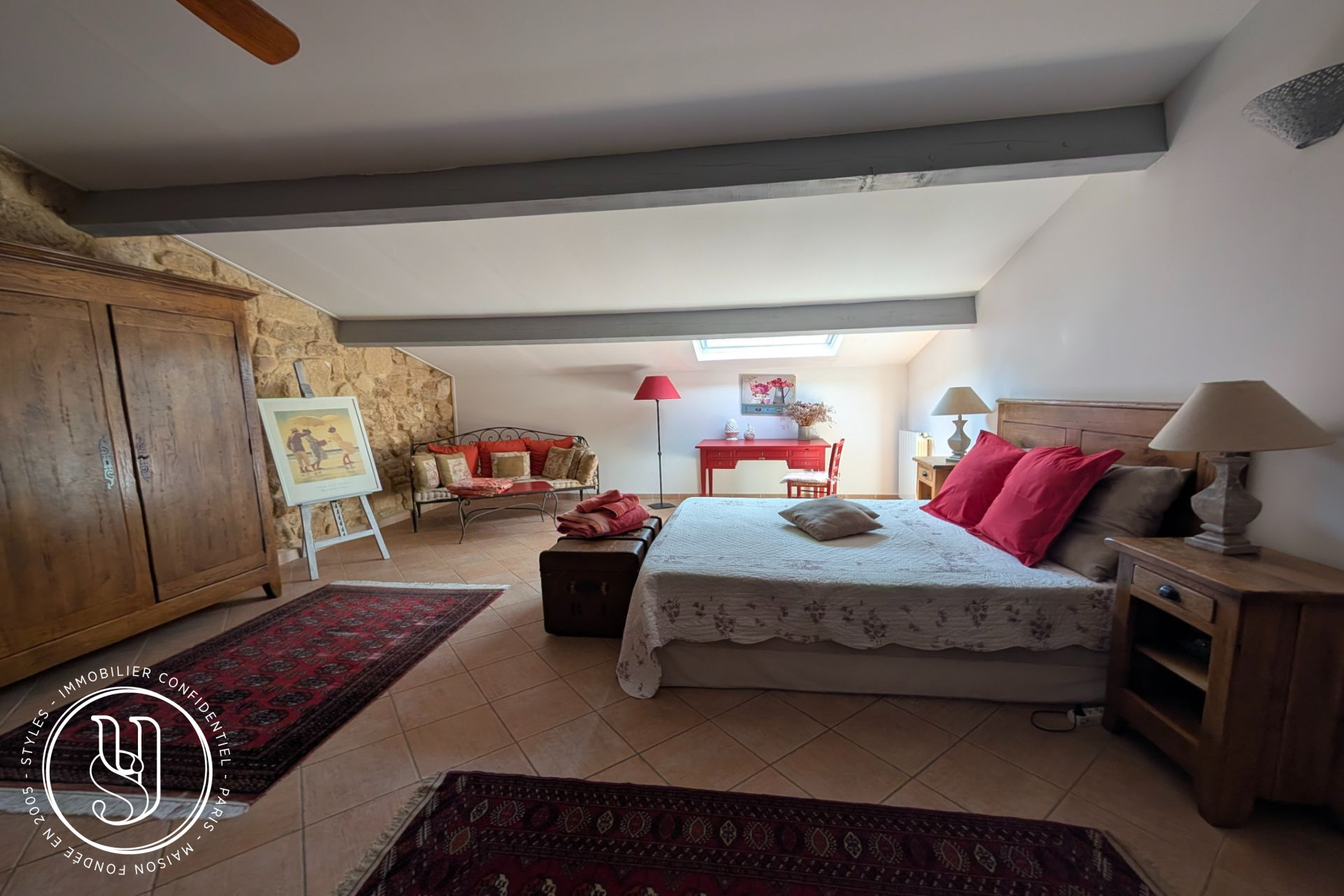 Uzès - close to Uzès and the Pont du Gard - a charming estate with ra - image 12