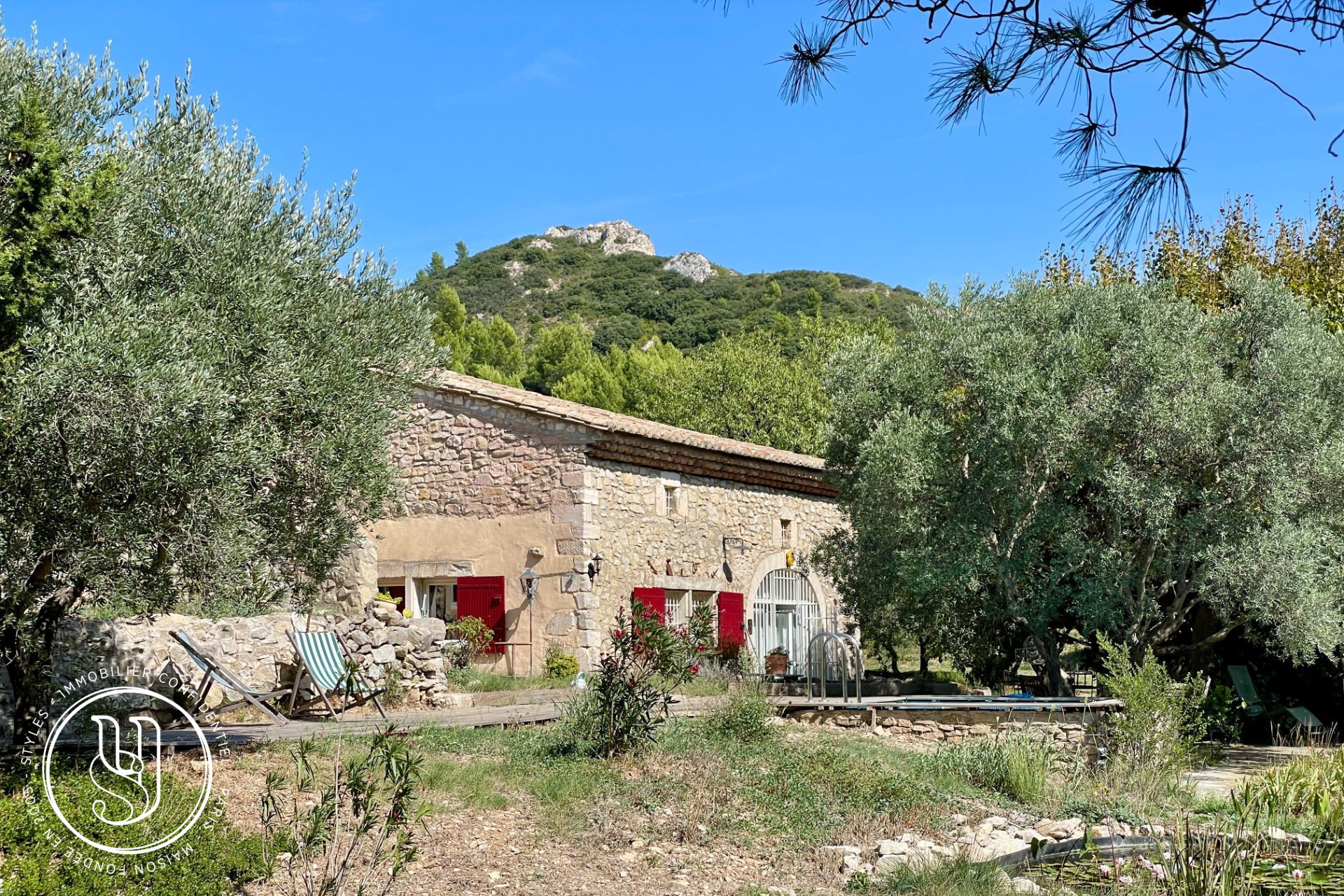 Eygalières - Un mas, 3 hectares et les Alpilles pour horizon - image 14