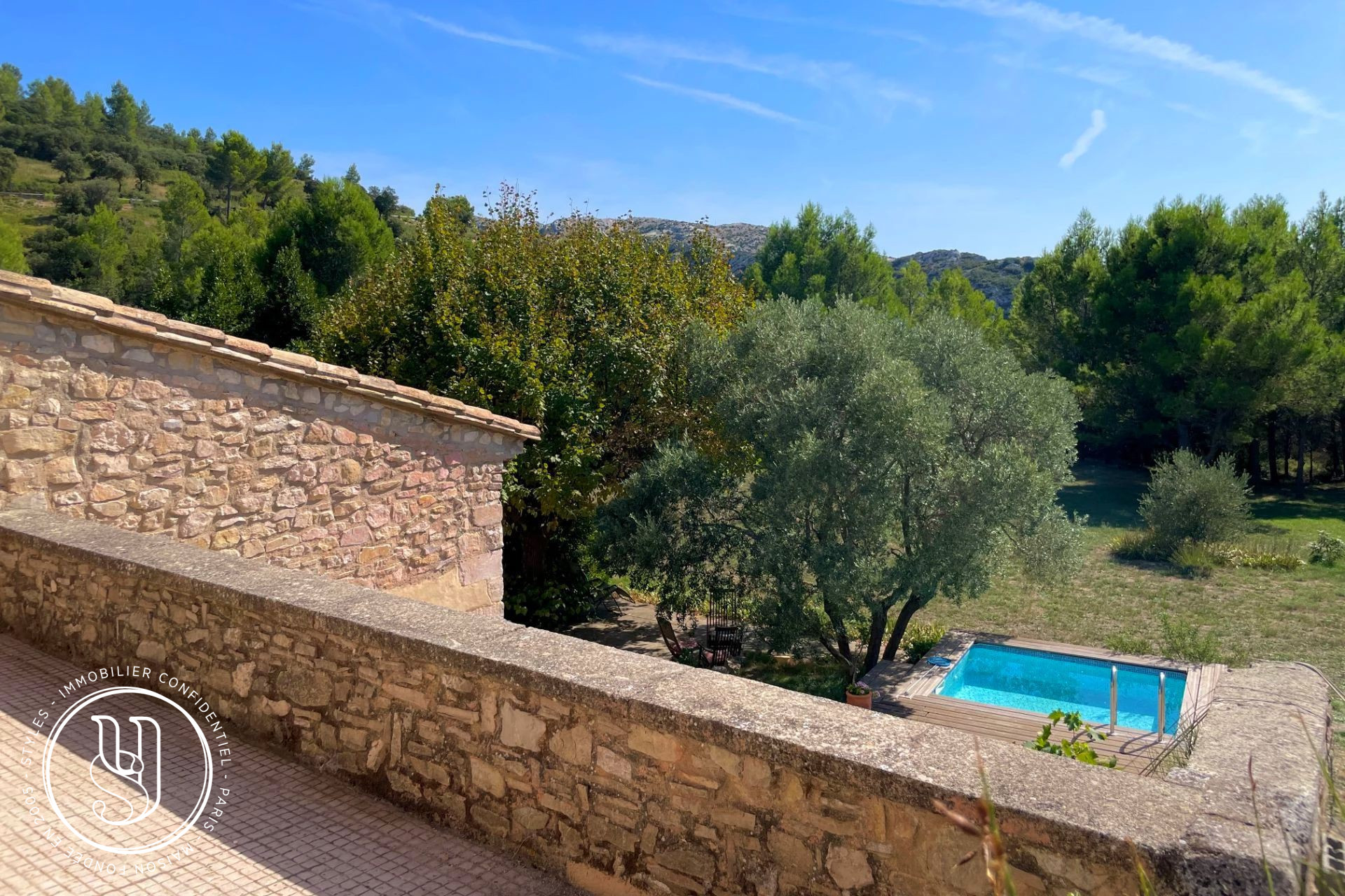 Eygalières - Un mas, 3 hectares et les Alpilles pour horizon - image 2