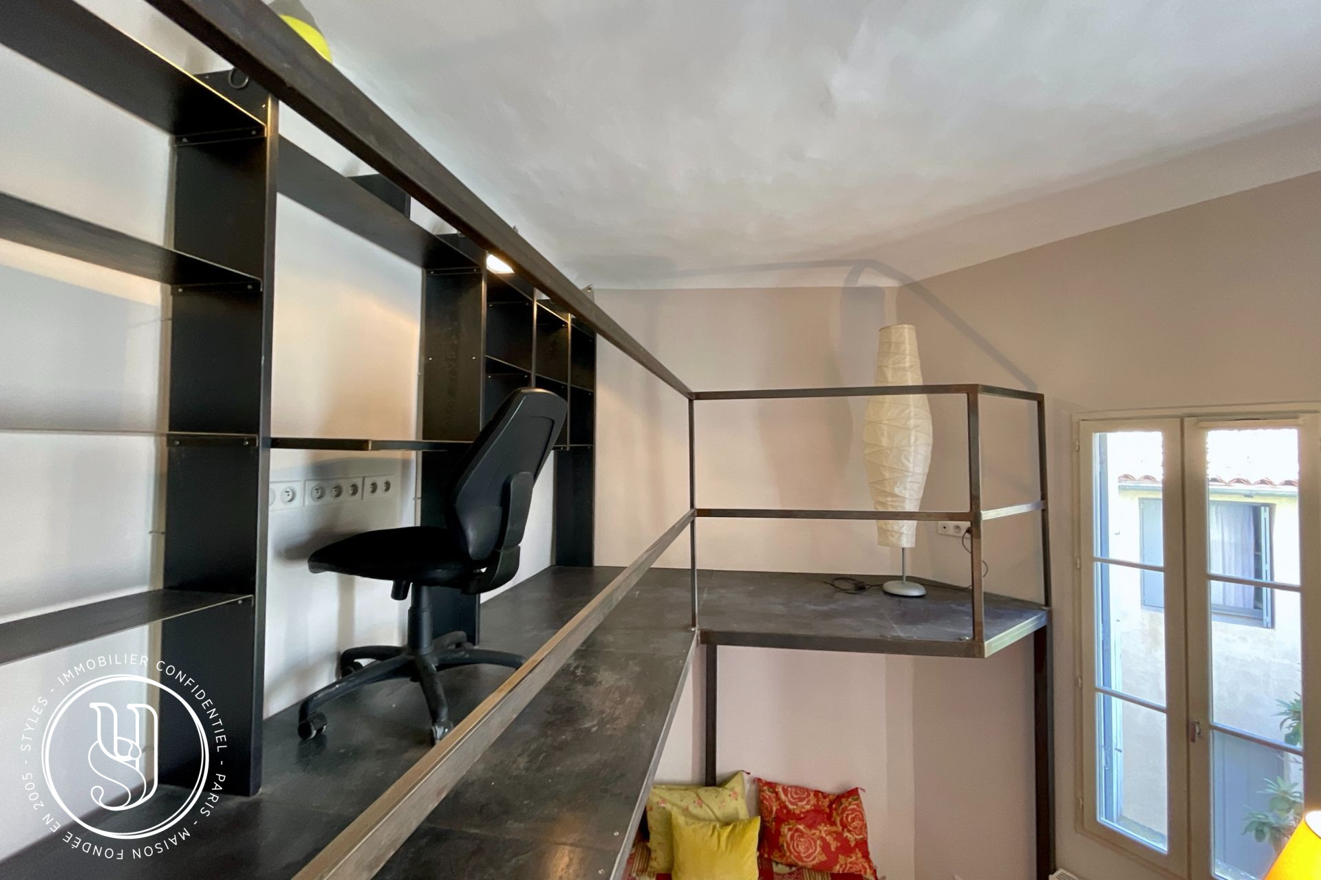 Montpellier - Ecusson-Préfecture : Appartement esprit loft entièrement rénov - image 9
