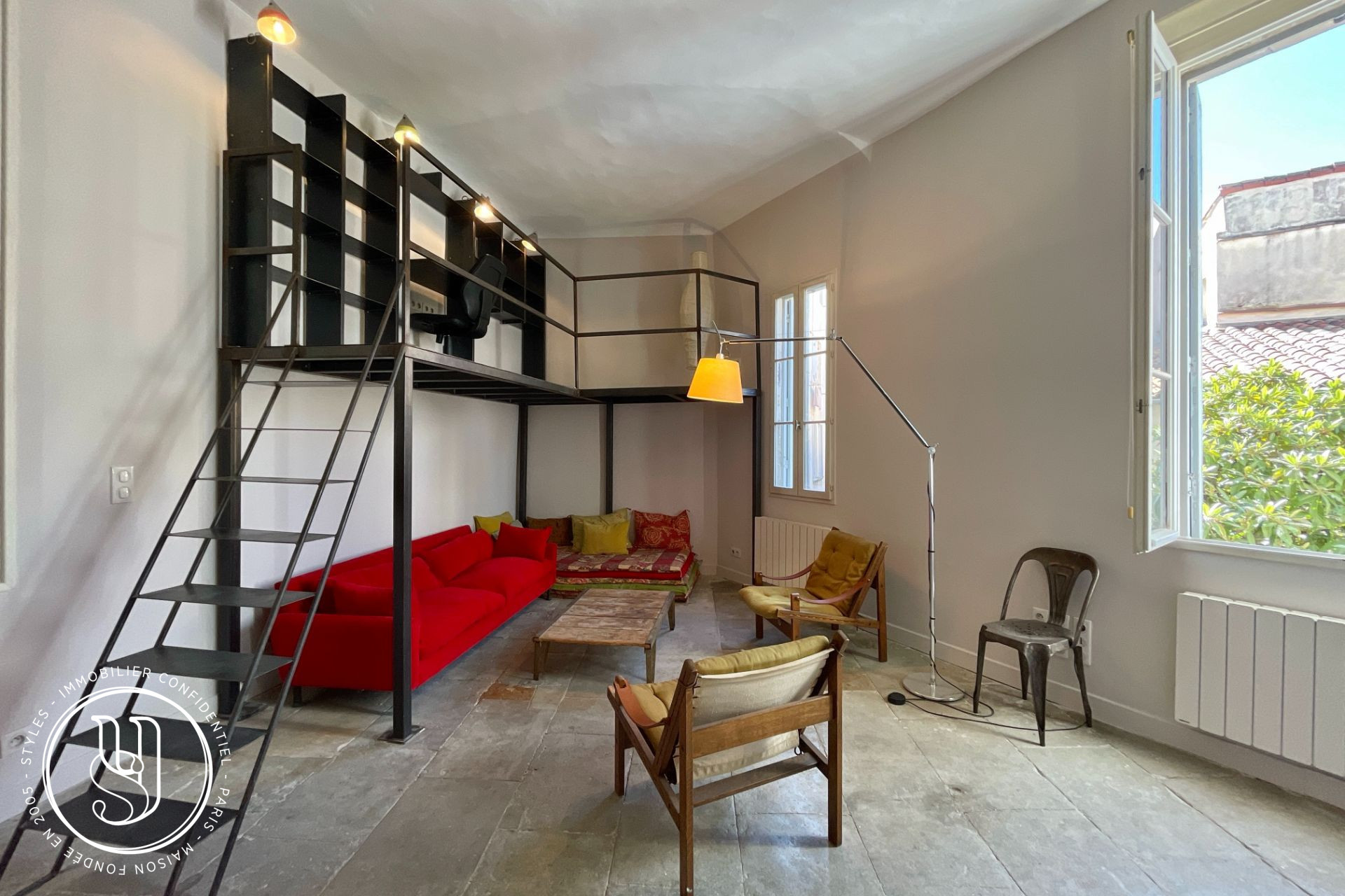 Montpellier - Ecusson-Préfecture : Appartement esprit loft entièrement rénov - image 11