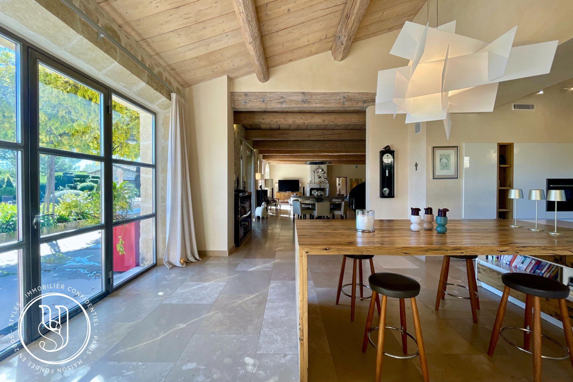 Saint-Rémy-de-Provence - Exceptional farmhouse with panoramic views over the Alpilles - image 6